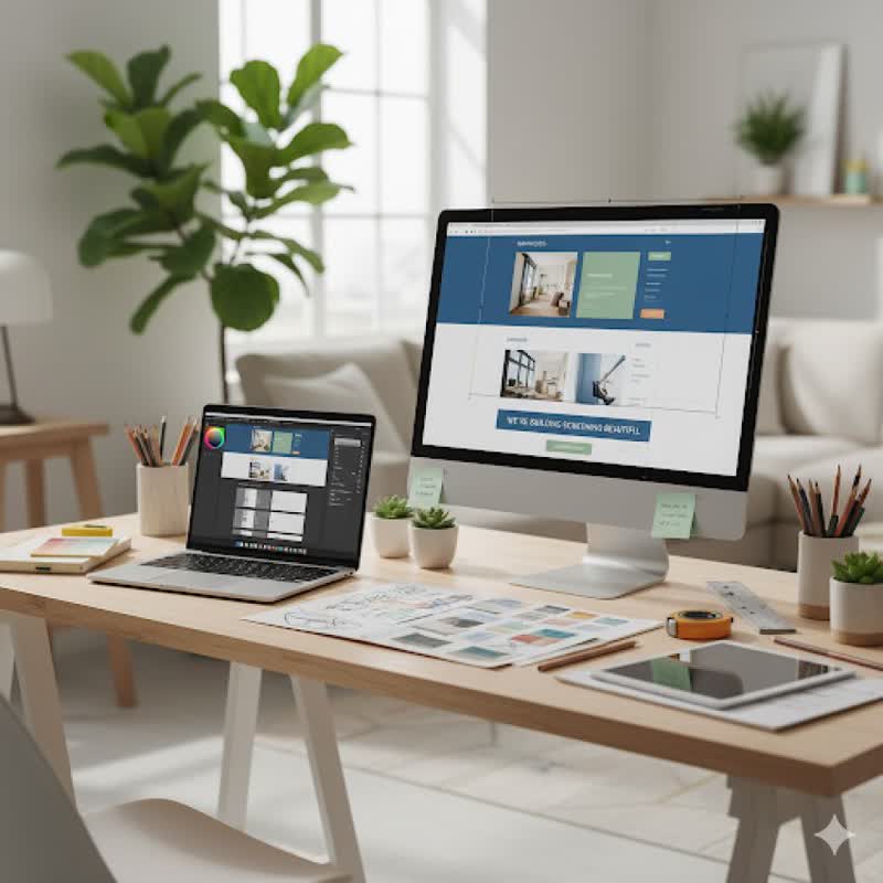 خدمات طراحی سایت دکوراسیون داخلی در مشهد