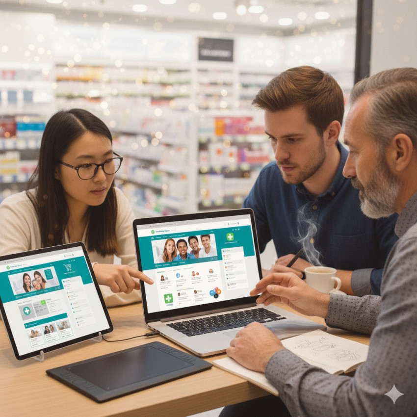 طراحی سایت داروخانه