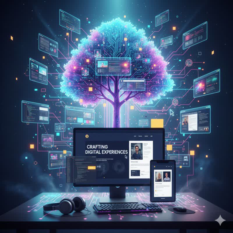 طراحی سایت شخصی در مشهد