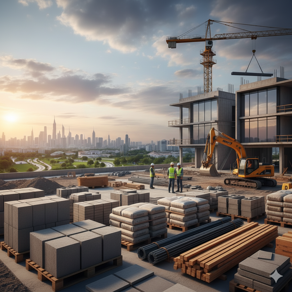 طراحی سایت مصالح ساختمانی در مشهد